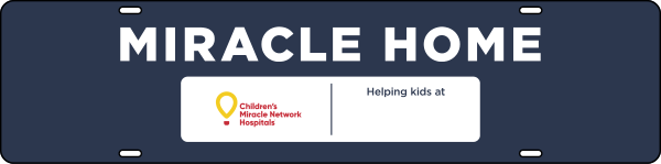 Miracle Home Sign Rider, 6h x 24w, Steel